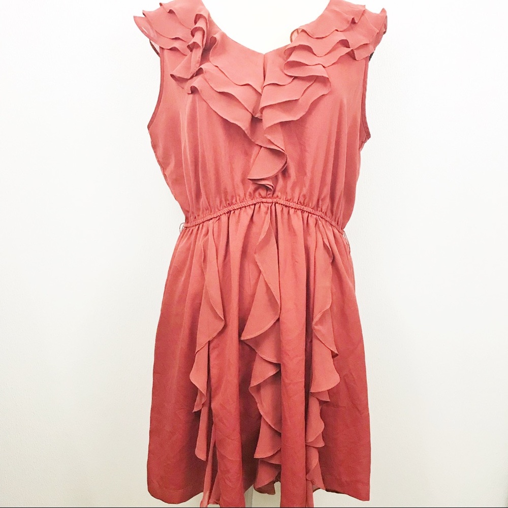 Lauren Conrad Flirty Ruffled Dress